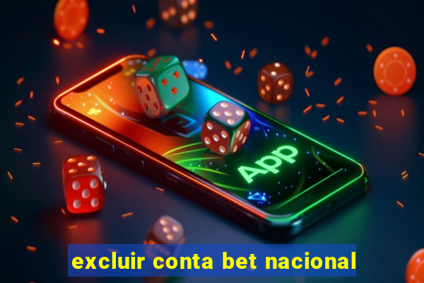 excluir conta bet nacional